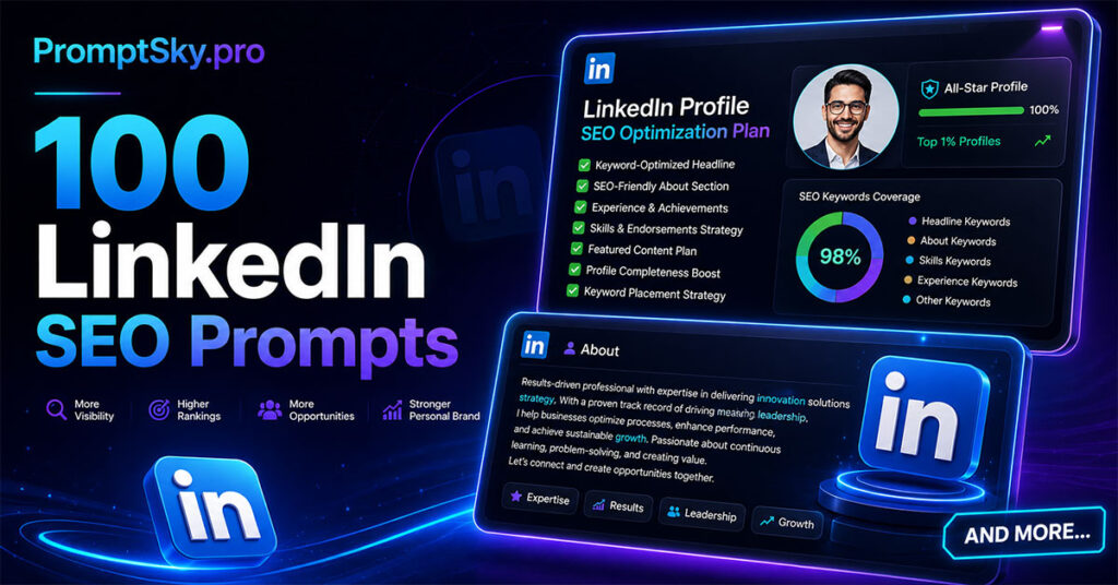 100 LinkedIn SEO Prompts