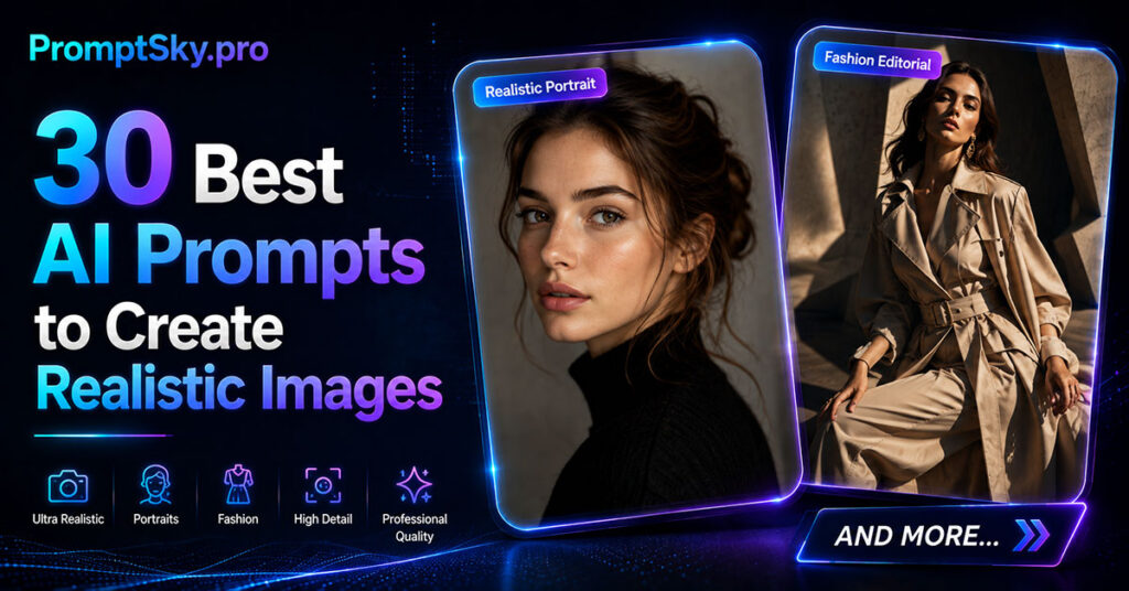 30 Best AI Prompts to Create Realistic Images