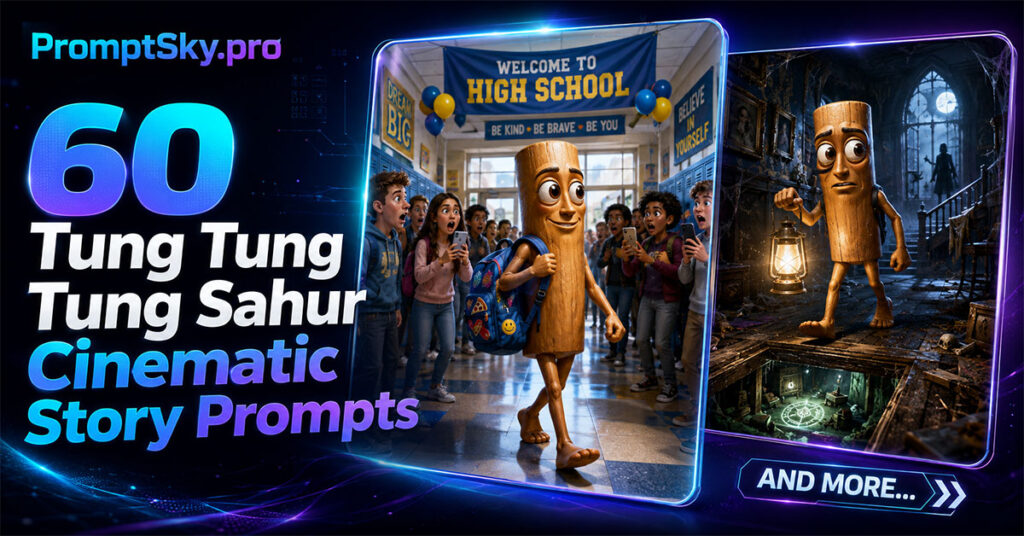60 Tung Tung Tung Sahur Cinematic Story Prompts