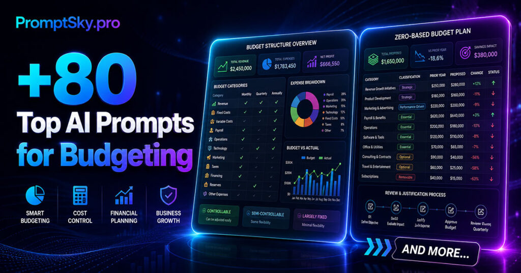 AI Prompts for Budgeting