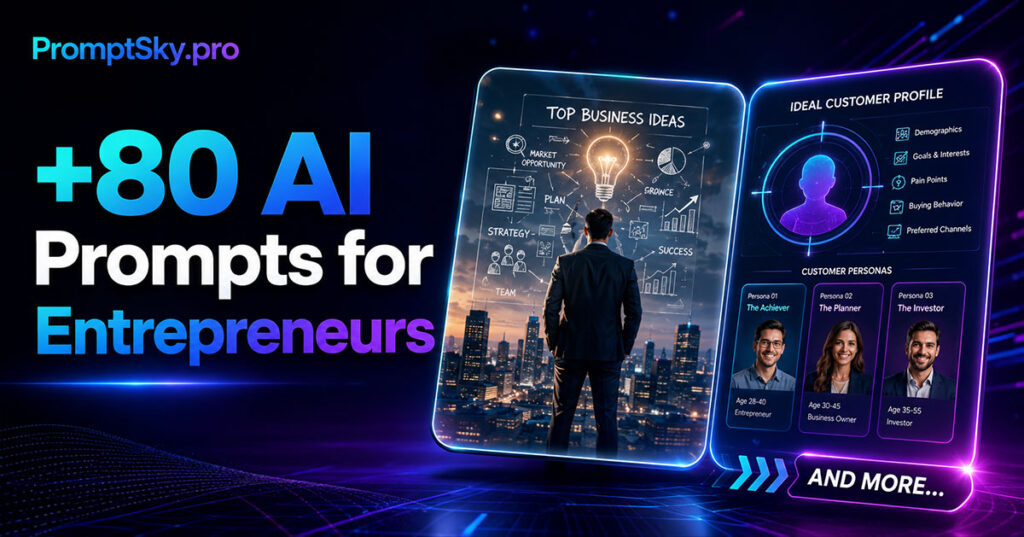 80 AI Prompts for Entrepreneurs