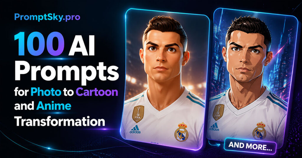 AI Prompts for Photo to Cartoon