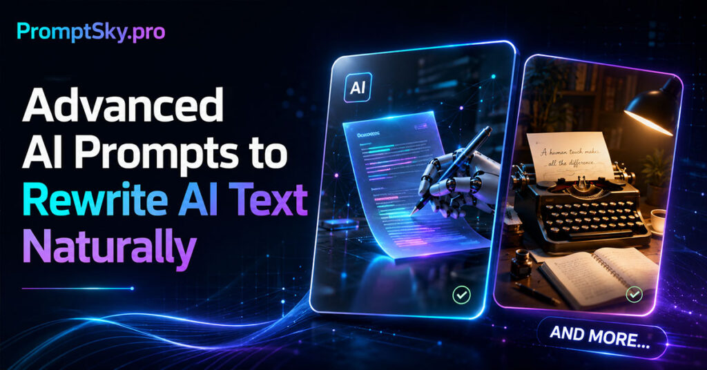 30 AI Prompts to Humanize Text and Make AI Writing Sound Natural