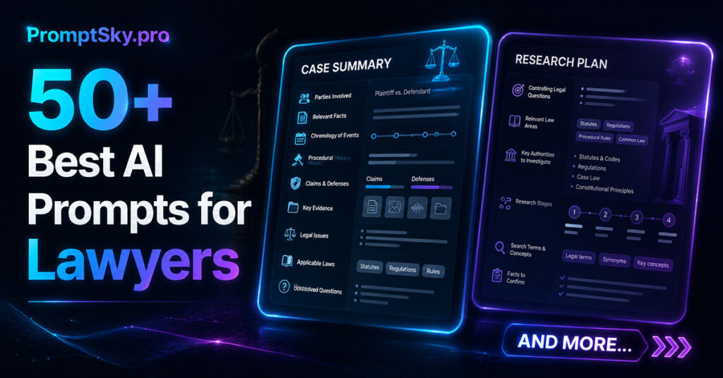 Best AI Prompts for Lawyers