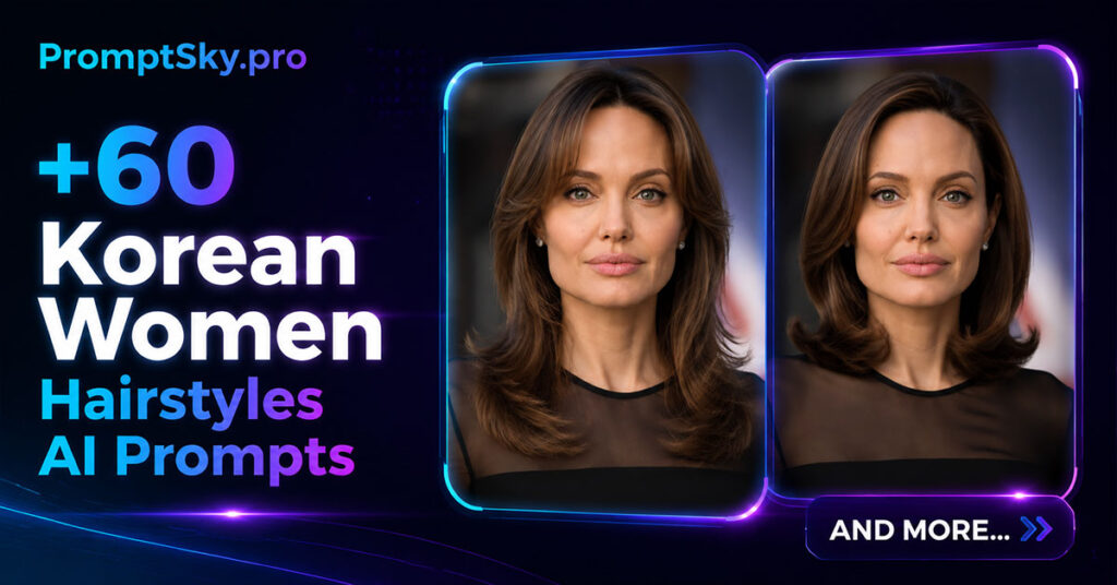 Korean Women Hairstyles AI Prompts