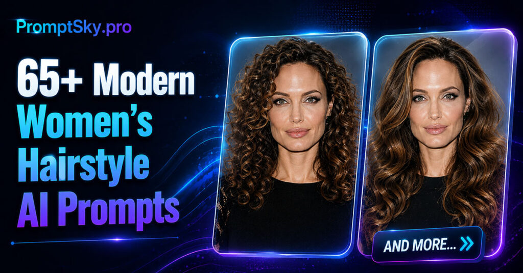 Modern Women’s Hairstyle AI Prompts