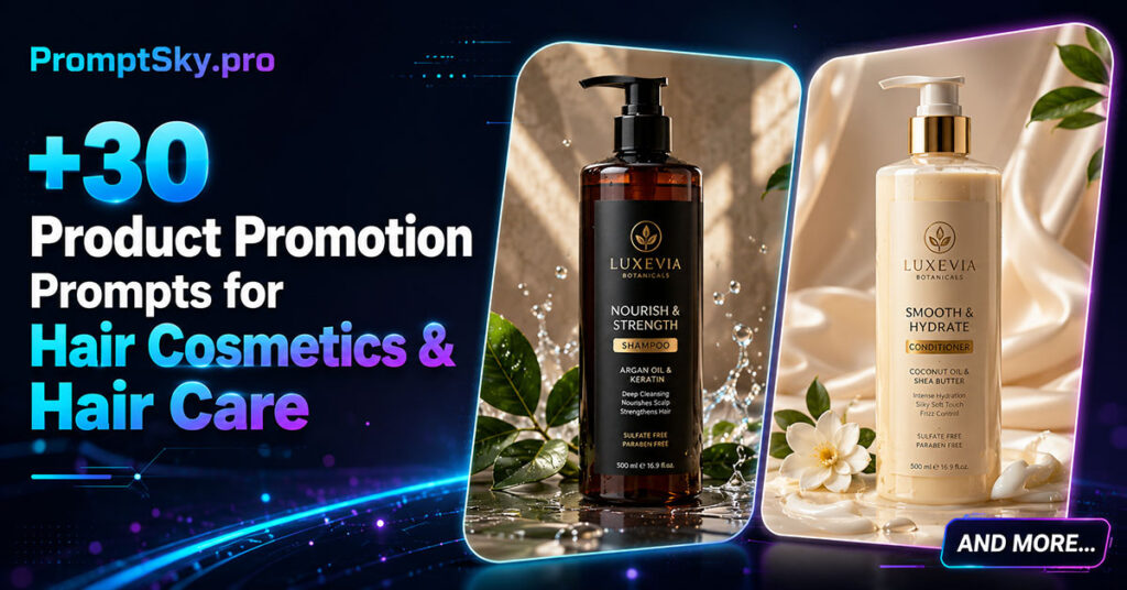 Product Promotion Prompts for Hair Cosmetics